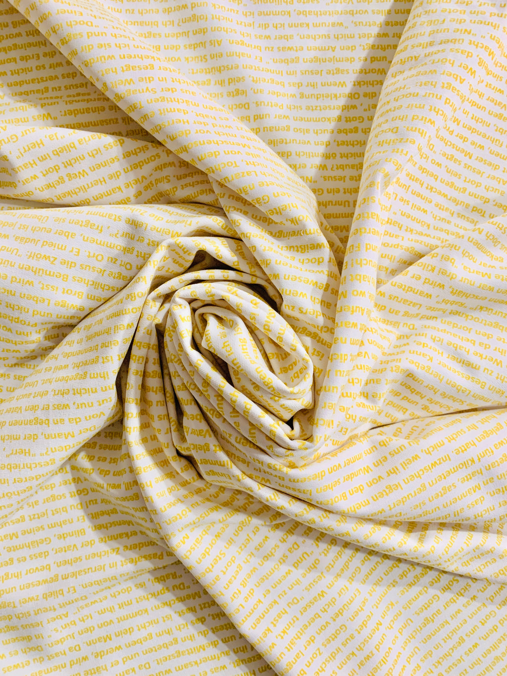 Kinderspannbettlaken mit Johannesevangelium 70x140cm