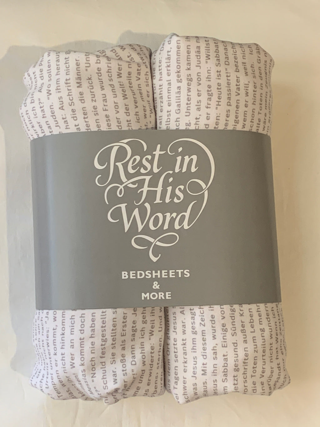 Spannbettlaken Johannesevangelium 90x200 cm