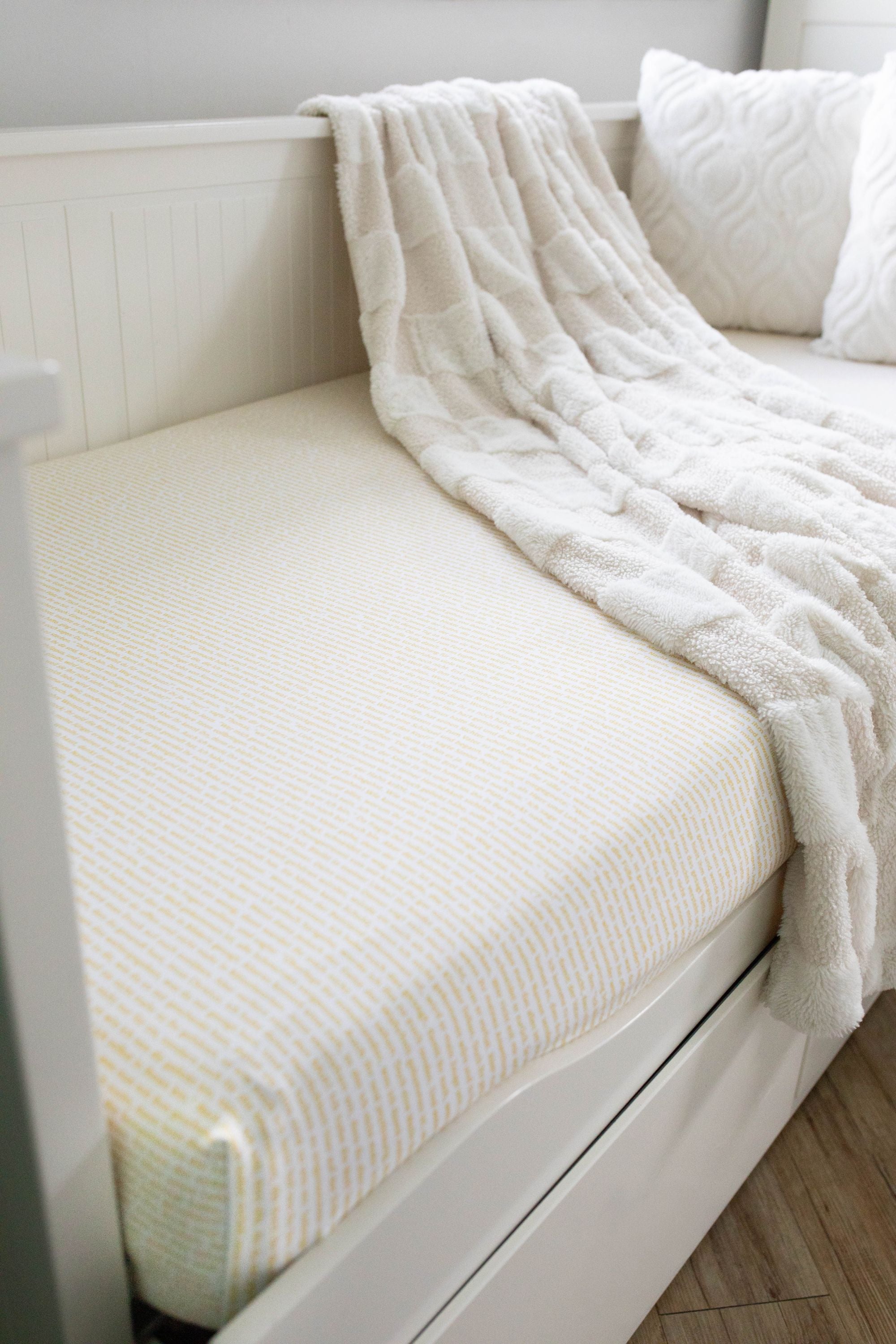 Spannbettlaken mit Johannesevangelium Gold 90x200cm