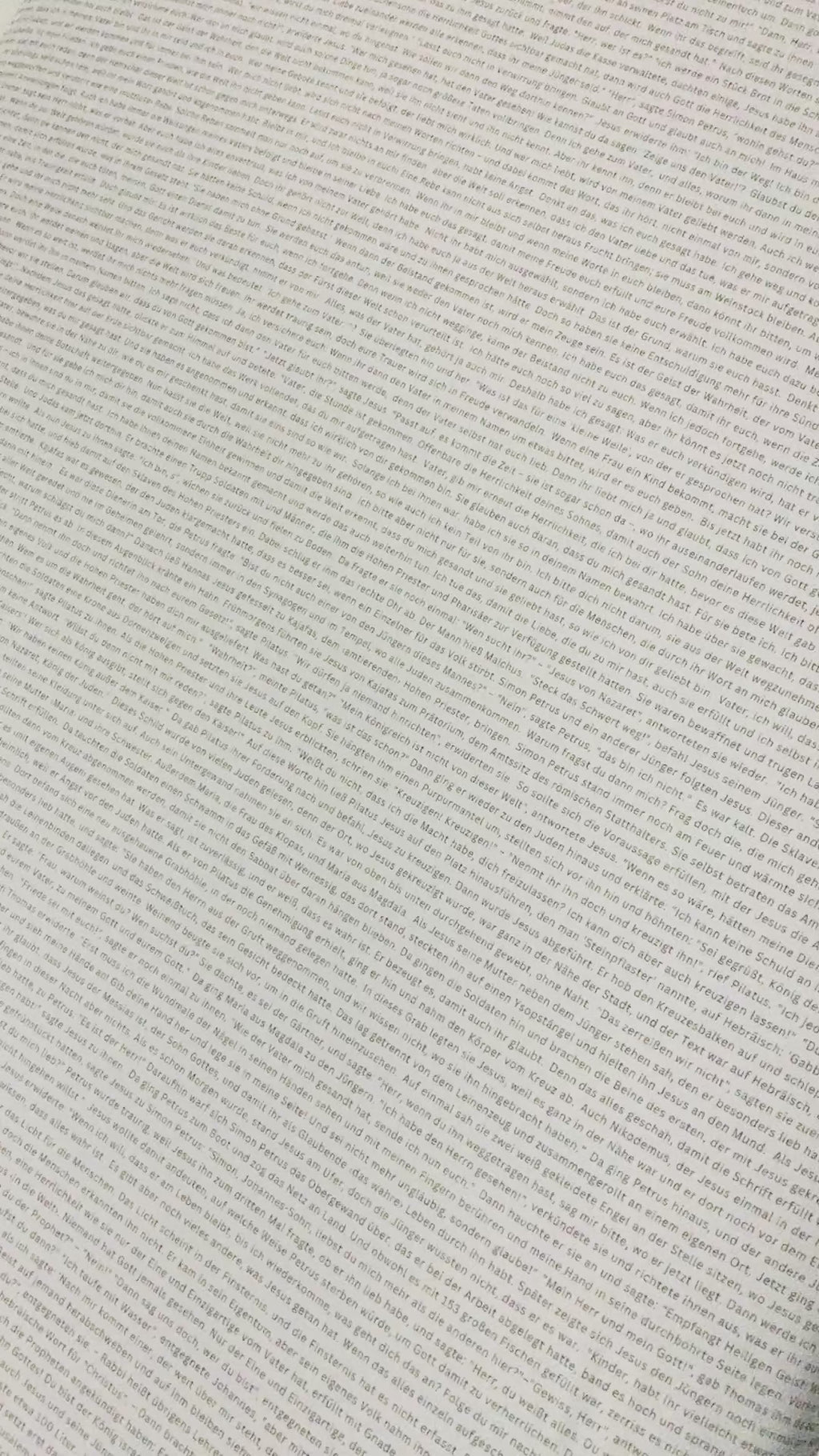 Spannbettlaken Johannesevangelium 90x200 cm