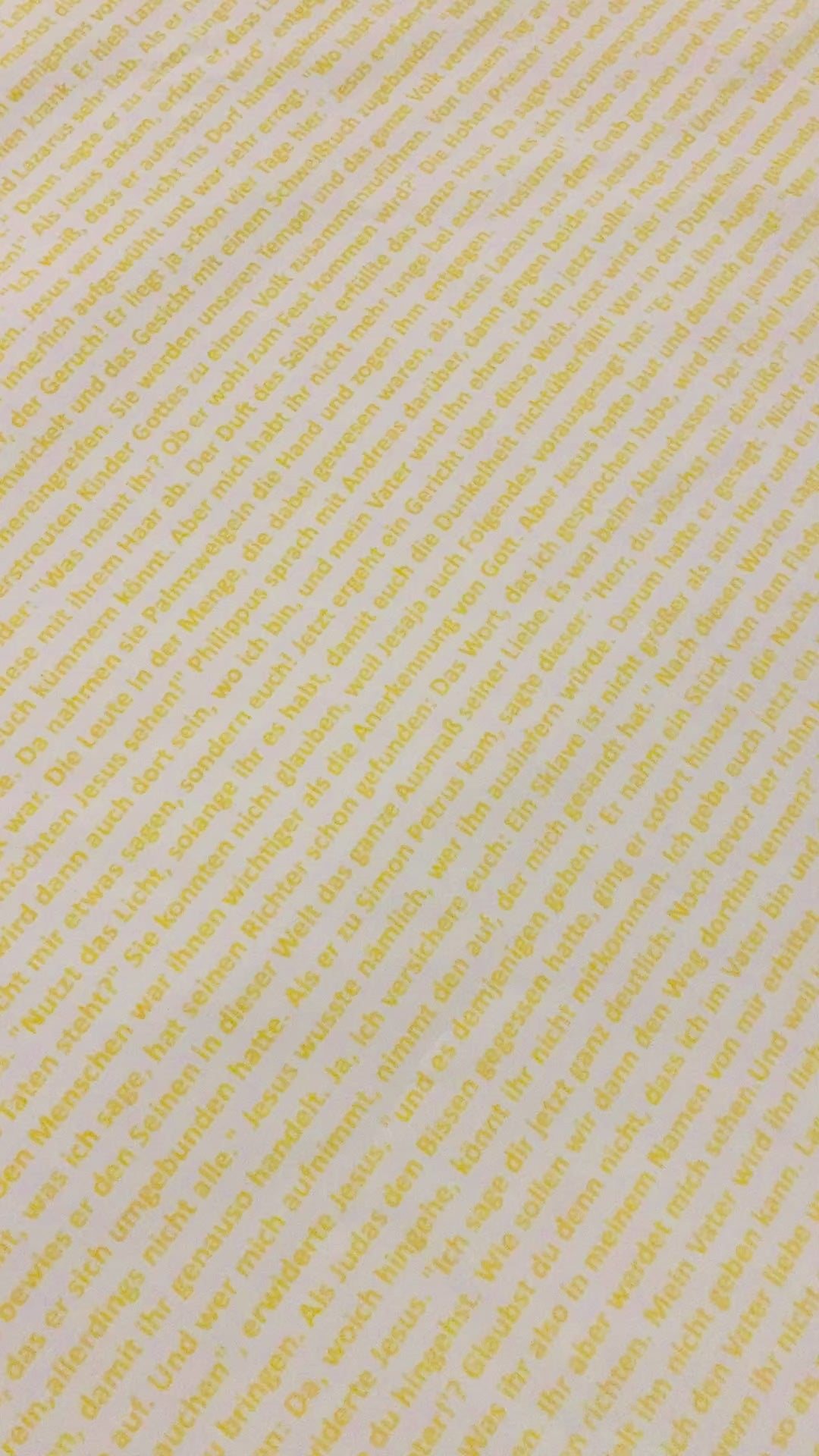 Bettlaken mit Johannesevangelium Gold 140x200